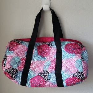 Floral Gym Duffle Bag